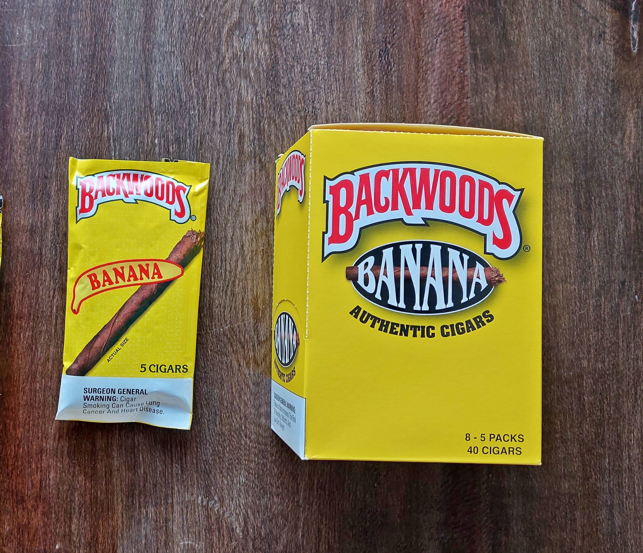 Backwoods Banana Cigars (5 pack)