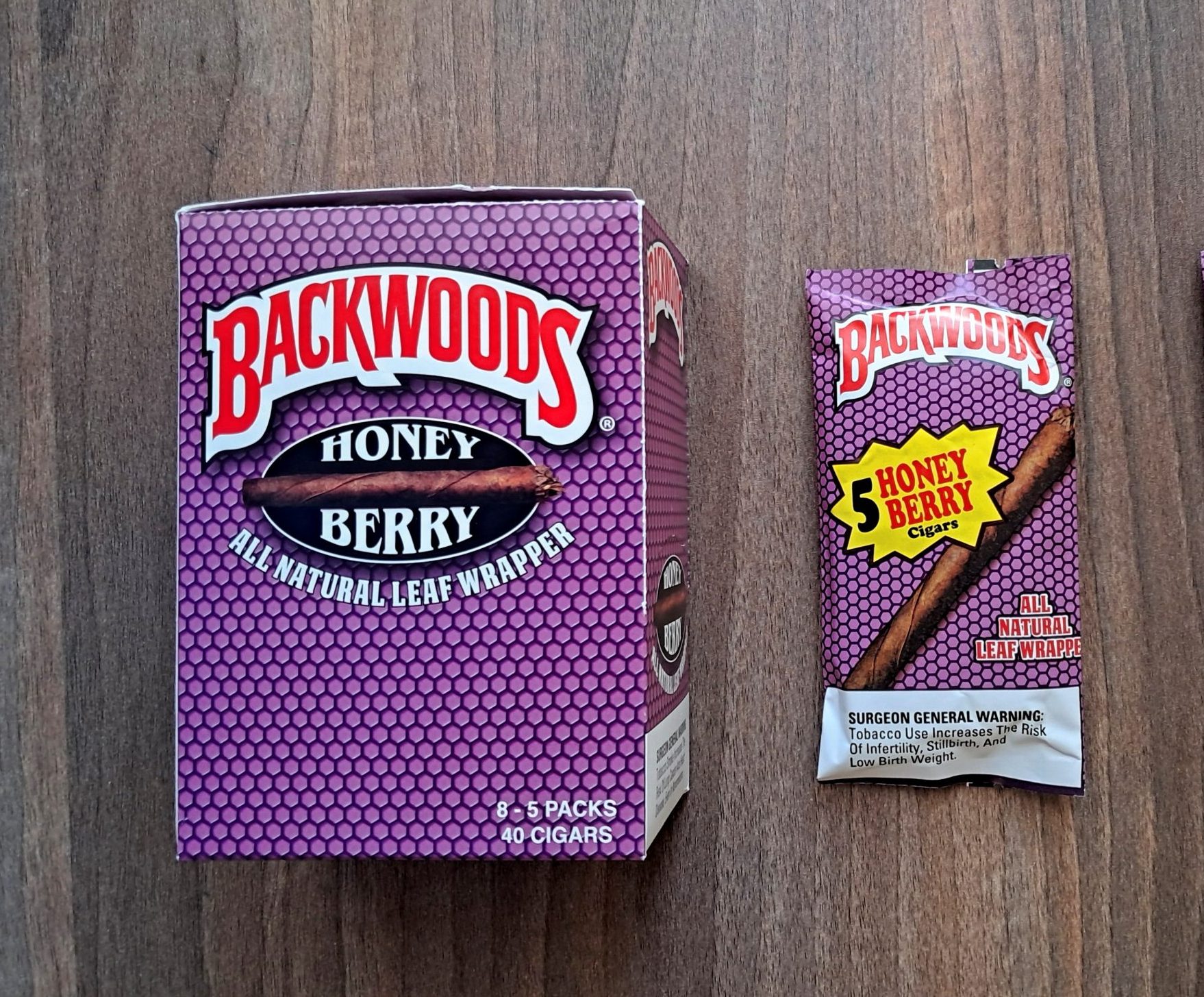 Backwoods Honey Berry (5 pack)